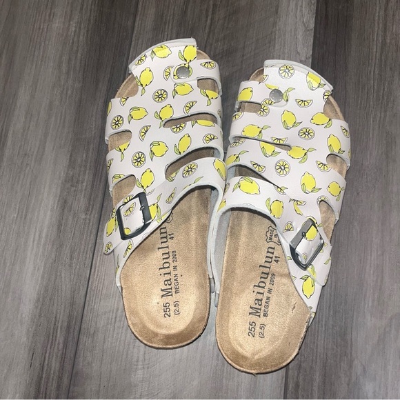 MAIBULUN | SUMMER PICNIC CUT-OUT CLOG - YELLOW, Size 41 - Picture 4 of 7